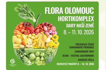 Flora Olomouc – Hortikomplex 2026 – 31.ročník zahradnické výstavy